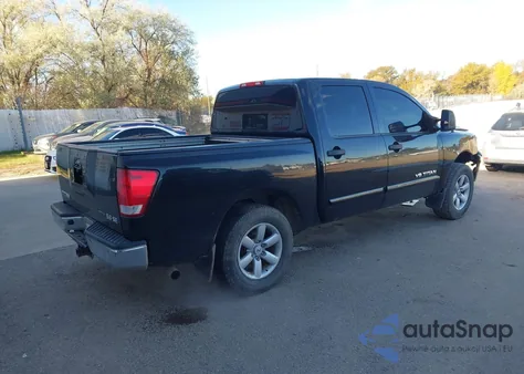 2010 Nissan Titan Se из США, поврежденный, VIN 1N6BA0ED3AN323235